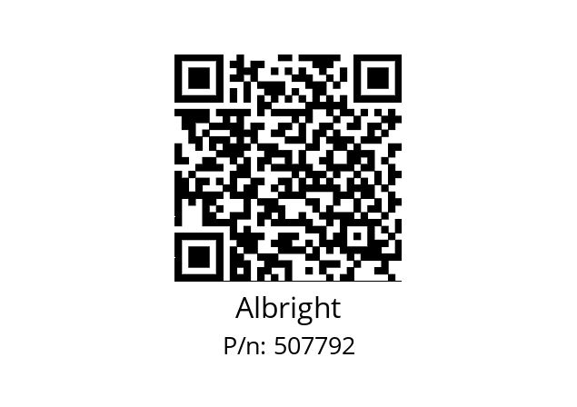   Albright 507792