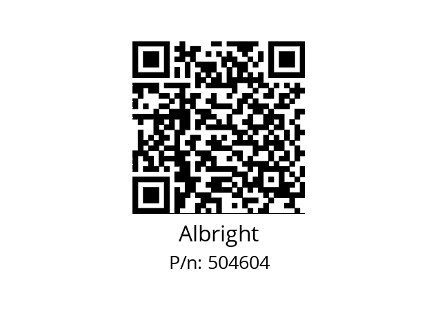   Albright 504604