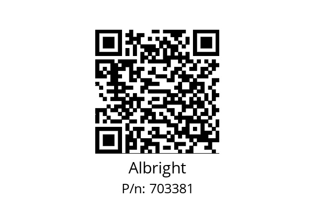   Albright 703381