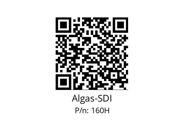   Algas-SDI 160H