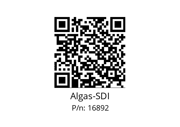   Algas-SDI 16892