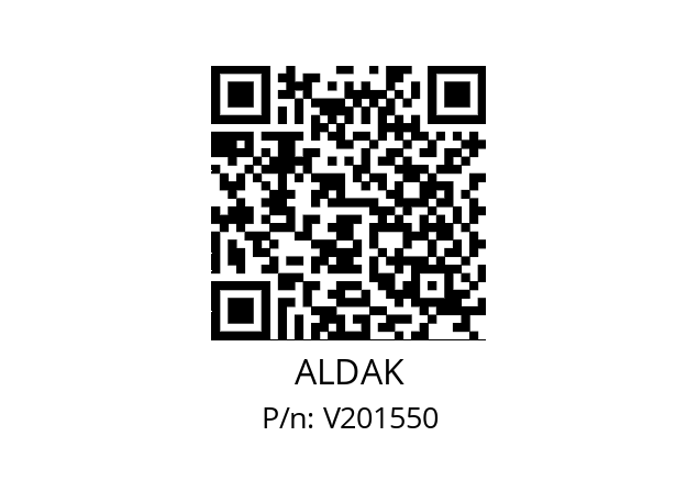   ALDAK V201550