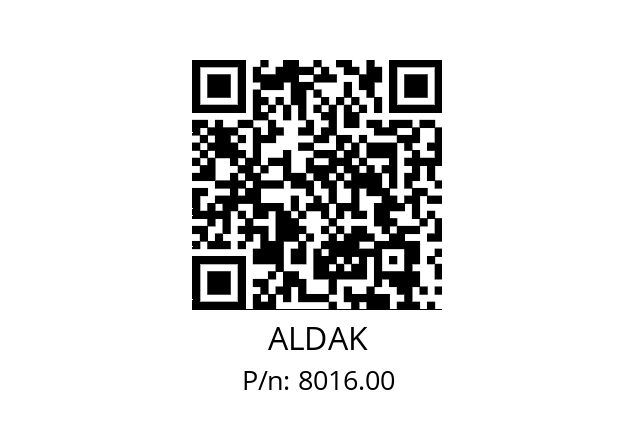   ALDAK 8016.00