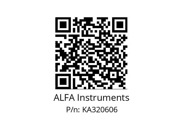   ALFA Instruments KA320606