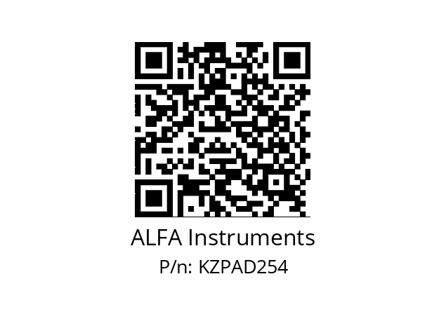   ALFA Instruments KZPAD254