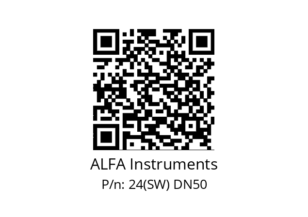   ALFA Instruments 24(SW) DN50