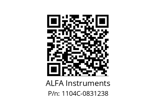   ALFA Instruments 1104C-0831238