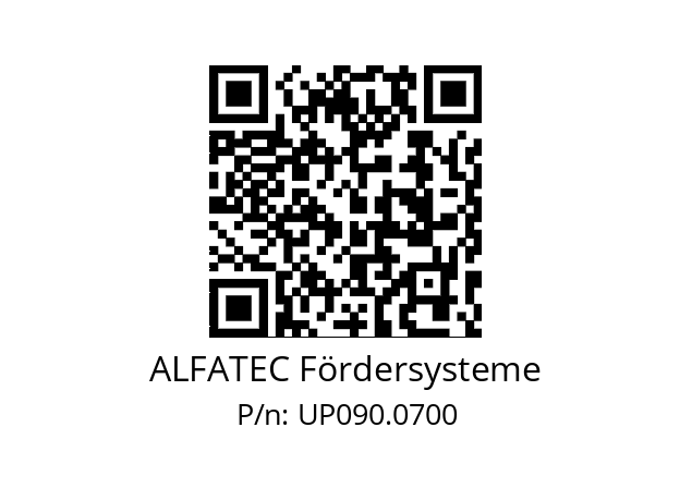   ALFATEC Fördersysteme UP090.0700