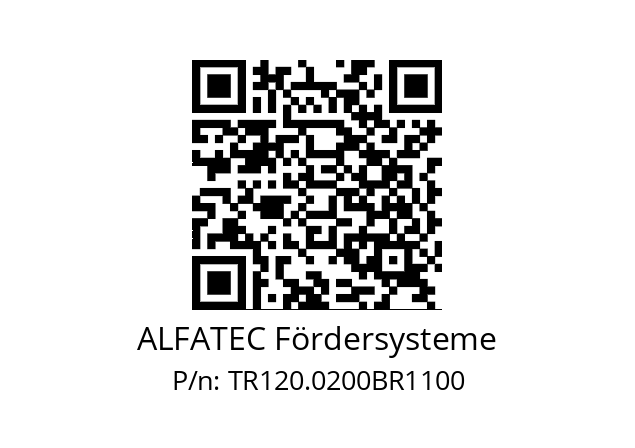   ALFATEC Fördersysteme TR120.0200BR1100