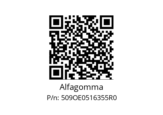   Alfagomma 509OE0516355R0