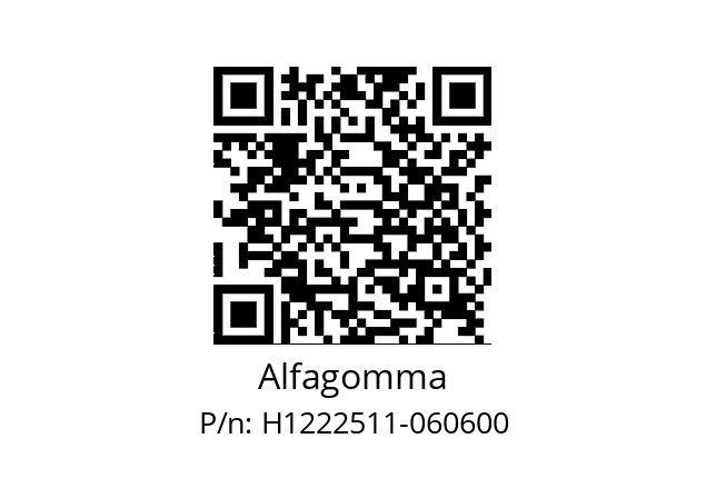   Alfagomma H1222511-060600