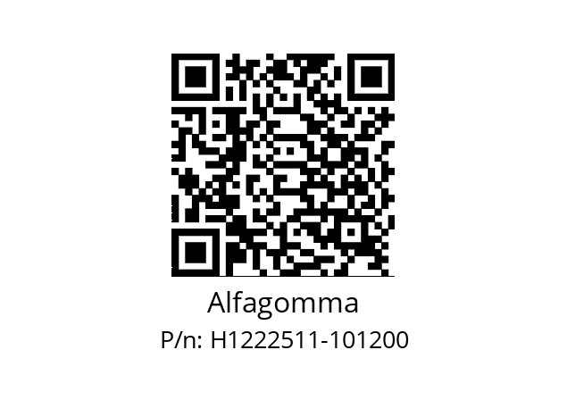   Alfagomma H1222511-101200