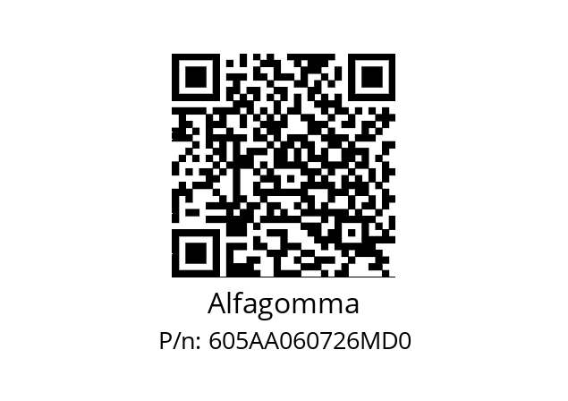   Alfagomma 605AA060726MD0