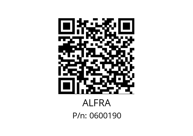   ALFRA 0600190