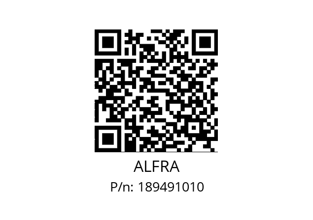   ALFRA 189491010