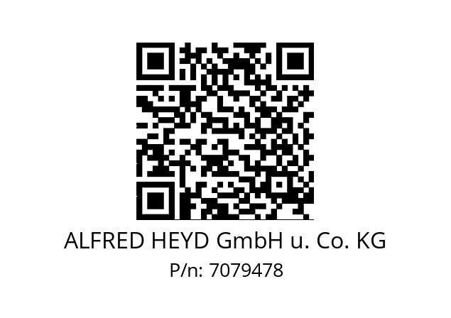   ALFRED HEYD GmbH u. Co. KG 7079478