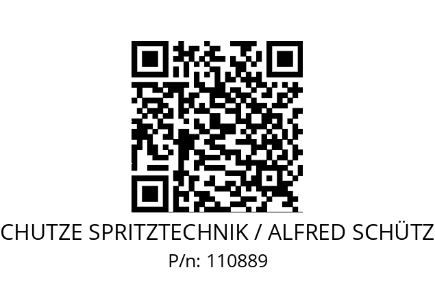   SCHUTZE SPRITZTECHNIK / ALFRED SCHÜTZE 110889