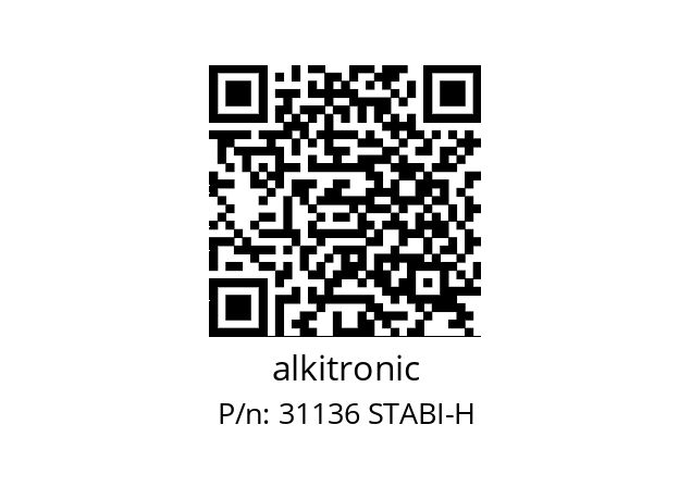   alkitronic 31136 STABI-H