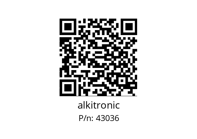   alkitronic 43036