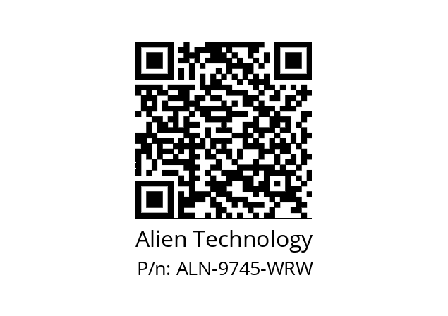   Alien Technology ALN-9745-WRW