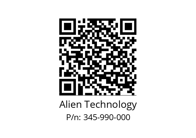   Alien Technology 345-990-000