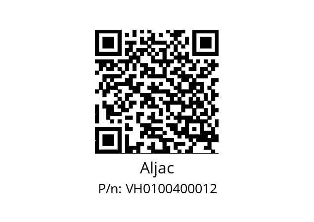   Aljac VH0100400012