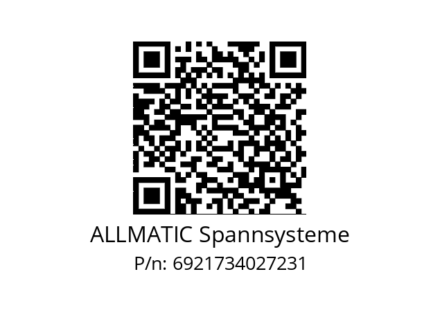   ALLMATIC Spannsysteme 6921734027231