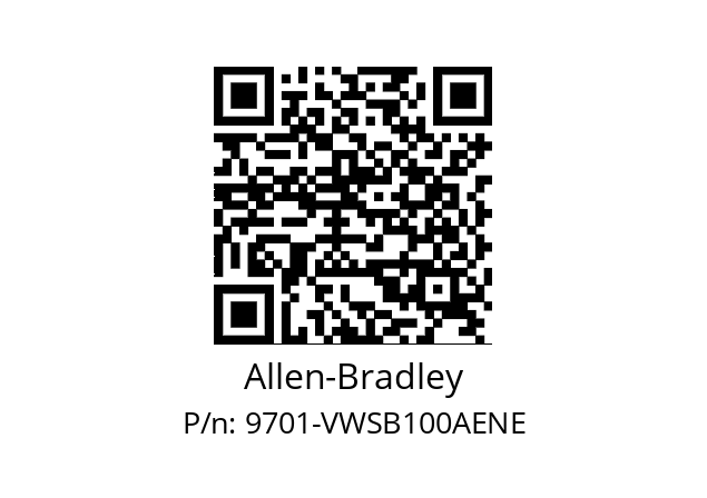   Allen-Bradley 9701-VWSB100AENE