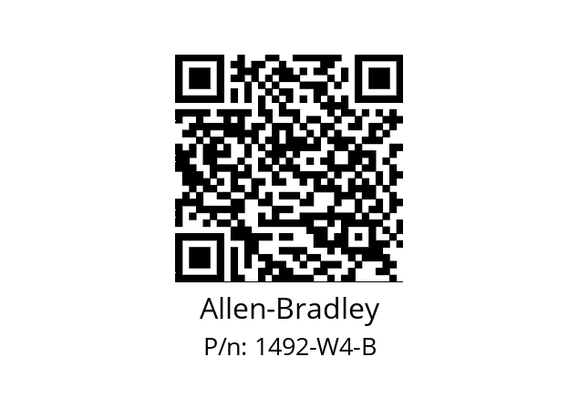   Allen-Bradley 1492-W4-B