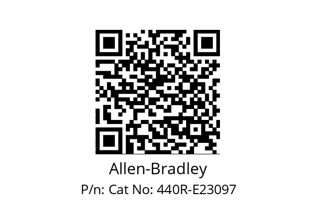   Allen-Bradley Cat No: 440R-E23097