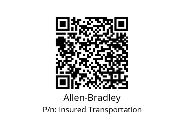   Allen-Bradley Insured Transportation