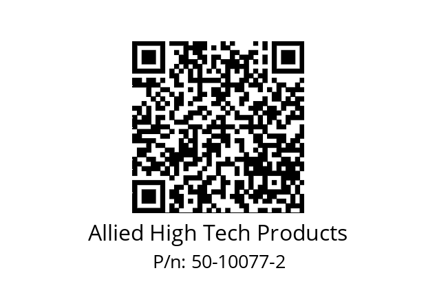   Allied High Tech Products 50-10077-2