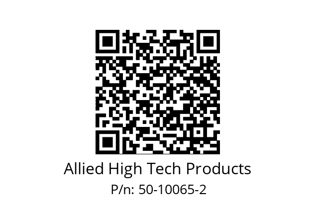   Allied High Tech Products 50-10065-2