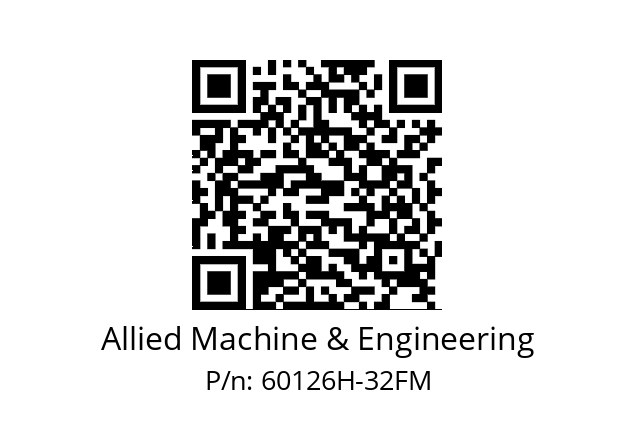   Allied Machine & Engineering 60126H-32FM