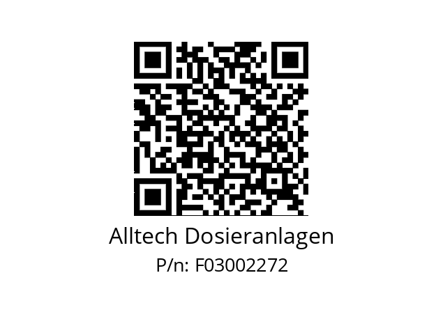   Alltech Dosieranlagen F03002272