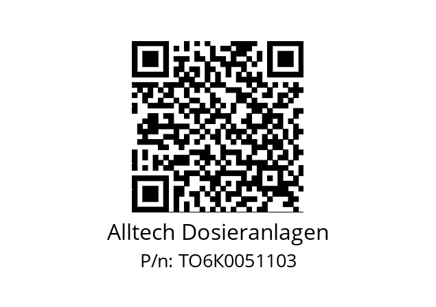   Alltech Dosieranlagen ТО6К0051103