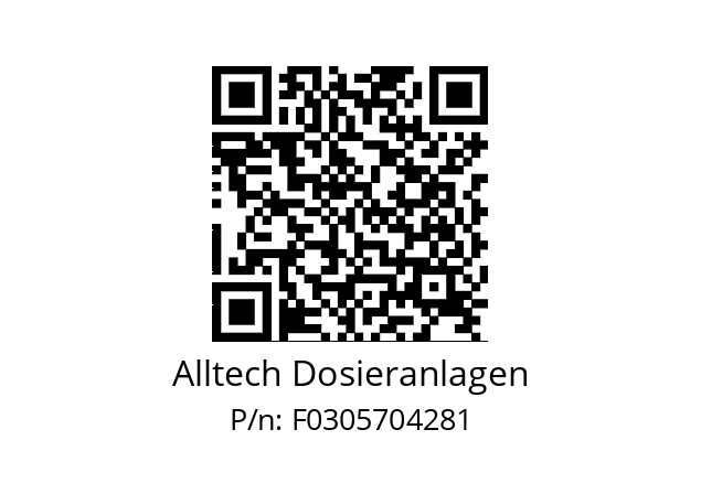   Alltech Dosieranlagen F0305704281