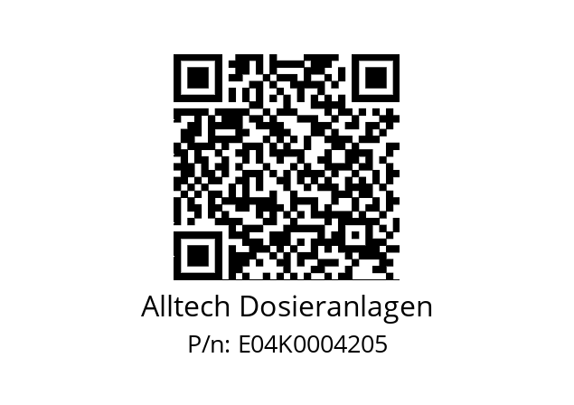   Alltech Dosieranlagen E04K0004205