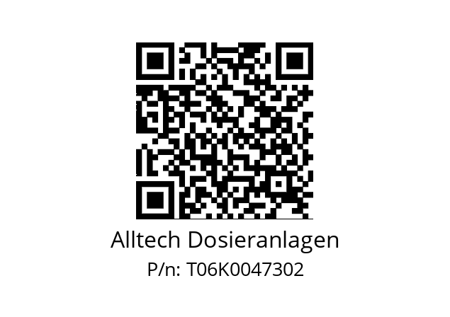   Alltech Dosieranlagen T06K0047302