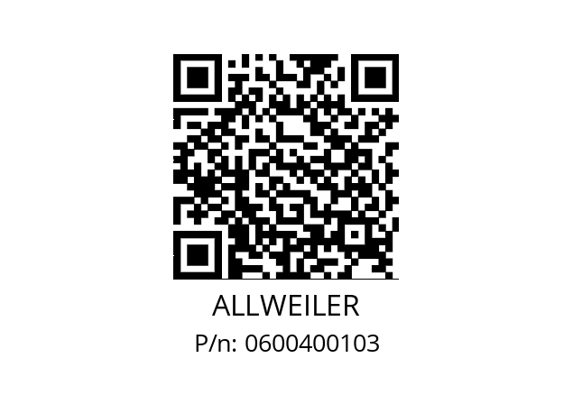  47038 ALLWEILER 0600400103