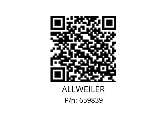   ALLWEILER 659839