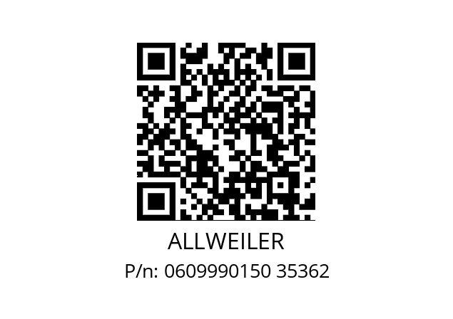   ALLWEILER 0609990150 35362