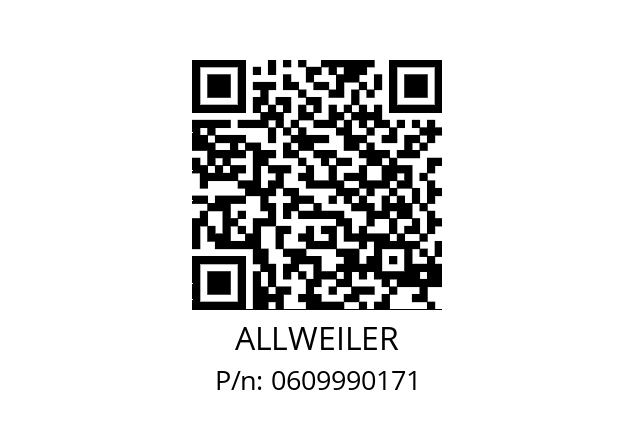   ALLWEILER 0609990171