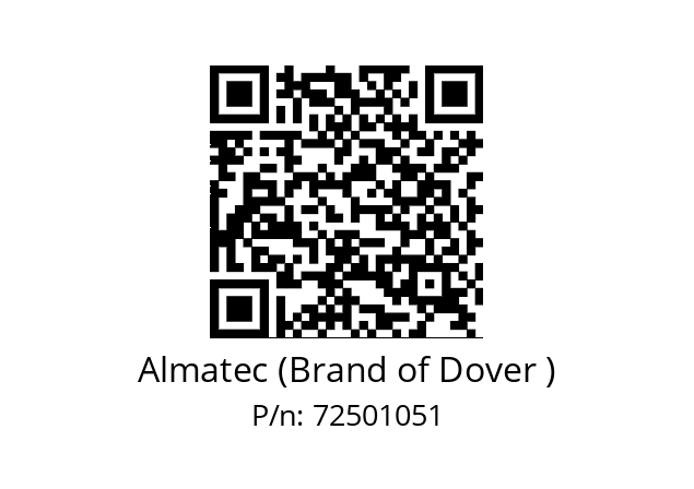   Almatec (Brand of Dover ) 72501051