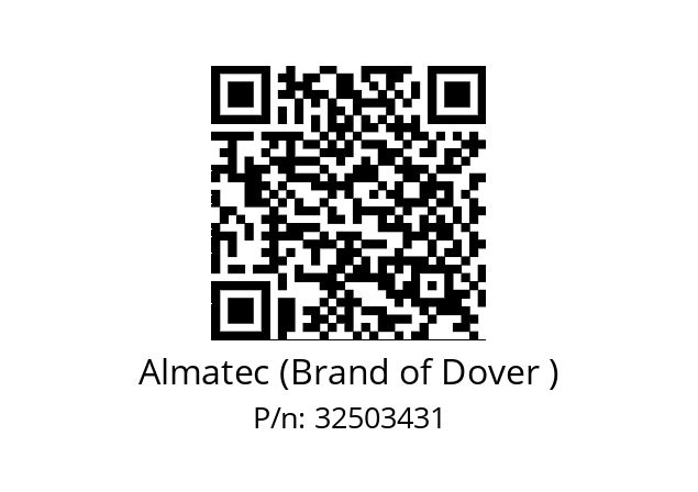   Almatec (Brand of Dover ) 32503431