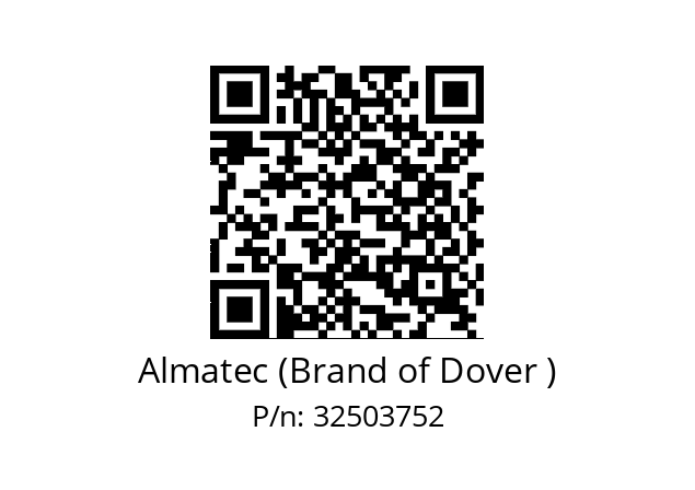   Almatec (Brand of Dover ) 32503752