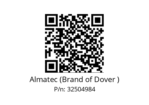   Almatec (Brand of Dover ) 32504984