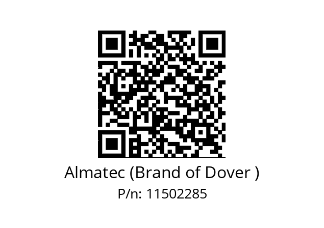   Almatec (Brand of Dover ) 11502285