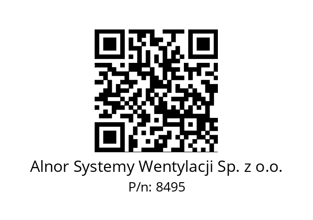   Alnor Systemy Wentylacji Sp. z o.o. 8495