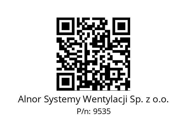   Alnor Systemy Wentylacji Sp. z o.o. 9535